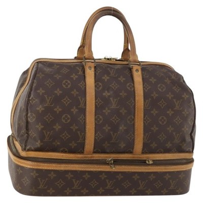 LOUIS VUITTON Monogram Sac Sports Boston Bag M41444 LV Auth mr2092