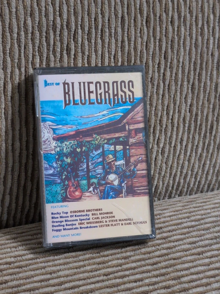 BEST OF BLUEGRASS- Various Artist- 1991 K-Tel Records USA Folk Bluegrass Banjo - Image 4 of 4