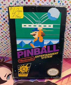 pinball nes cib non hangtab black box
