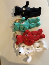 Salvino's NFL Player Plush Bears Set of 4 - Manning, Rice, Marino, Stewart