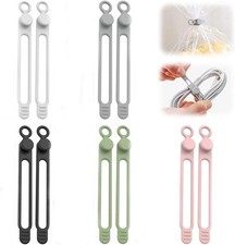 Data Cable Organizer, Silicone Headphone Organizer, Cable Management 10pcs