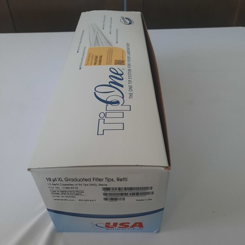 USA Scientific TipOne 10ul XL Punte filtranti graduate, 1120-3710, 10x96 (960 pezzi) - Foto 1 di 6