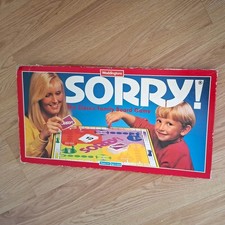 Vintage Sorry Board Game 1994 Waddingtons Complete
