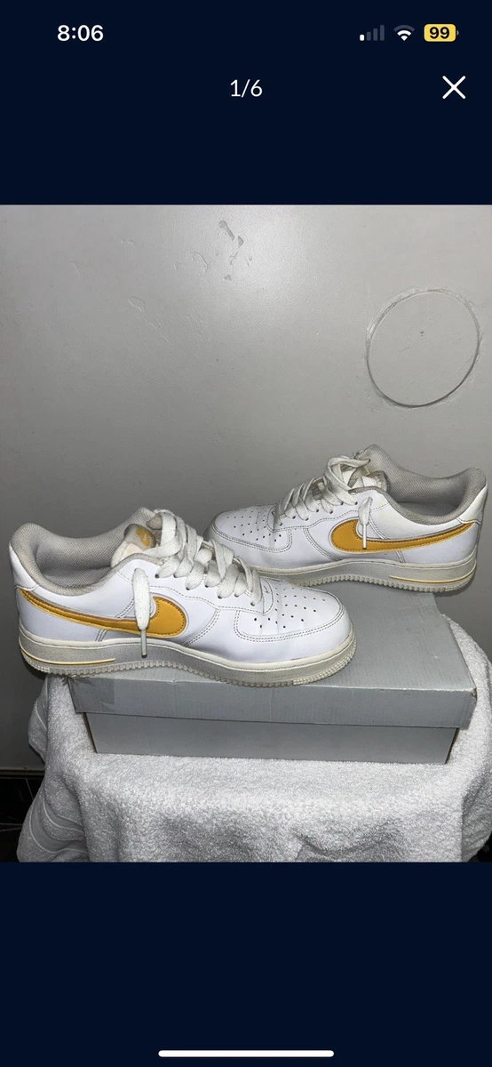 NIKE AIR FORCE 1 LOW レア ゴールドセメントモデル Nike Air Force 1 Type Gold Suede for Sale | Authenticity