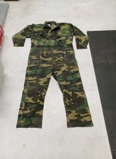 Vintage Liberty Uninsulated Coveralls Men's 2X/3X Tall Jumpsuit Camo USA Hunting