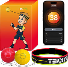 � Reflex Ball with Counter App & Online Community, 2 Difficulty Levels Boxing Ba