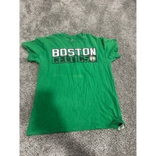 Majestic Boston Celtics Jayson Tatum 0 NBA Graphic T-Shirt Mens Medium Green