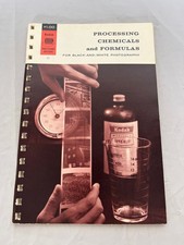 Vintage Kodak Processing Chemicals & Formulas Data Book J-1 6th Ed 1963 B&W