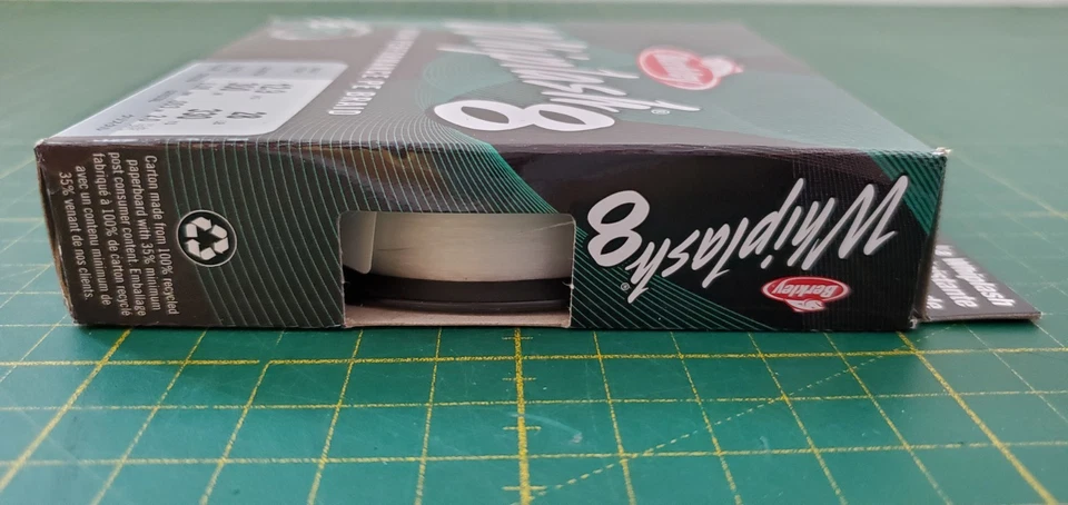 Berkley Whiplash 8 Geflochtene Angelschnur Crystal Lange 300m Grösse 0.08mm - Bild 4 von 4