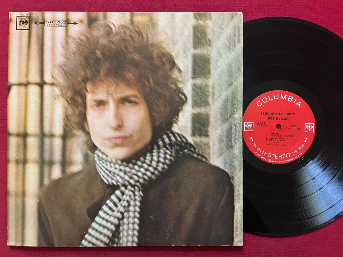 英LP Bob Dylan Blonde On Blonde UK盤 ステレオ Bob Dylan – Blonde On Blonde – 2 x Vinyl (Pitman Pressing, LP