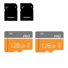128GB Micro Memory Card Class 10 Memory Card with Adapter Fast Speed TF Card ...