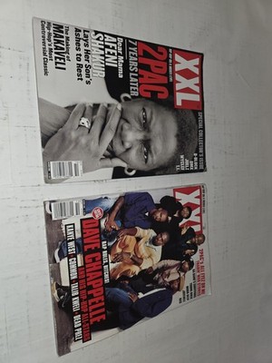 XXL Magazine Lot 2Pac Special Issue + Dave Chappelle Kanye West Hip-Hop