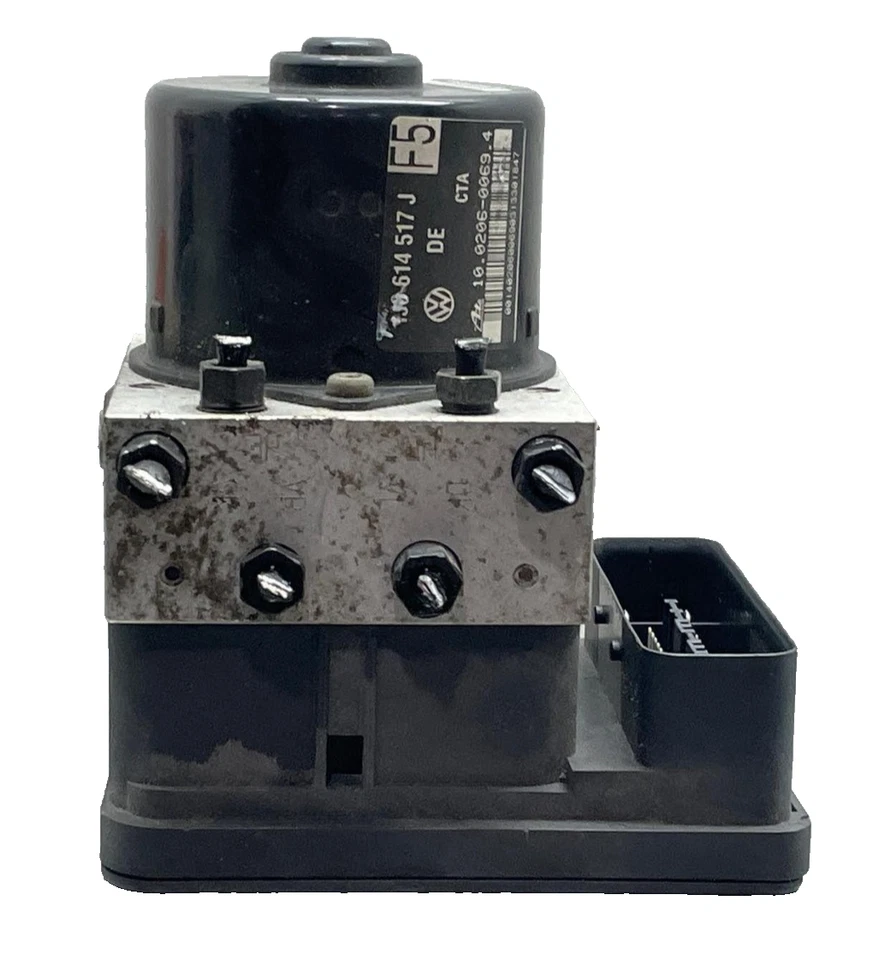 2003 Volkswagen Beetle Conv OEM ABS антиблокировочный тормозной насос в сборе 58K 1J0614517J - Изображение 2 из 4