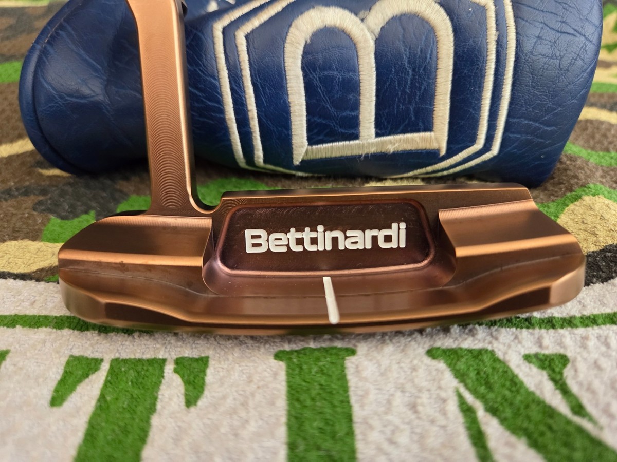 BETTINARDI QUEEN B #12 ROSE GOLD PVD PUTTER 33.25