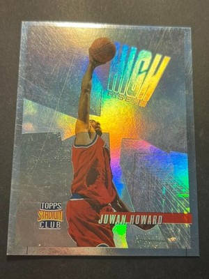 Box 33: High Risers BORDERED TEST PROOF  BLANK BACK MEMBERS ONLY Juwan Howard