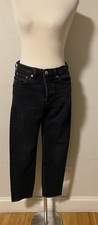 Levi's Women's Premium Cotton Jeans Wedgie Straight Button Fly size 27x27 Blue