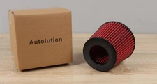 Autolution 3.5" 89mm Air Intake Cone Filter Replacement Quality Dry Air Filter