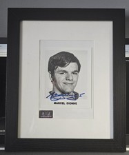 MARCEL DIONNE AUTOGRAPHED  SIGNED PHOTO IN 8x10 FRAME