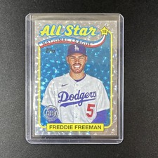 Topps 2024 Series 2 Freddie Freeman 1989 All-Star Insert #89ASB-32 Dodgers