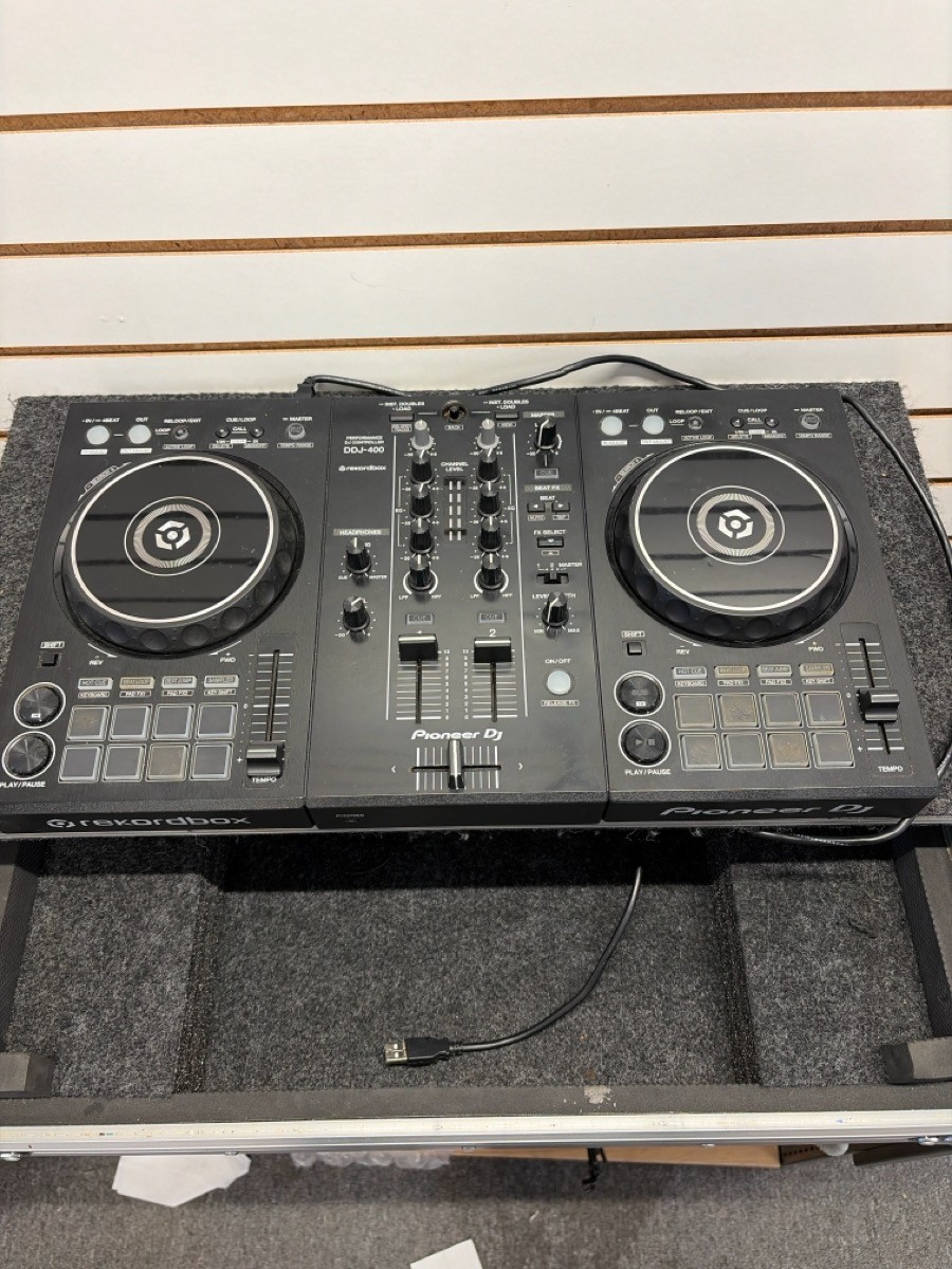 PIONEER DJ DDJ-400 REKORDBOX CONTROLLER W/ USB CABLE (TDW043416