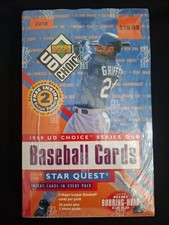 Upper Deck 1999 UD Choice Series One Baseball Cards Box Star Quest