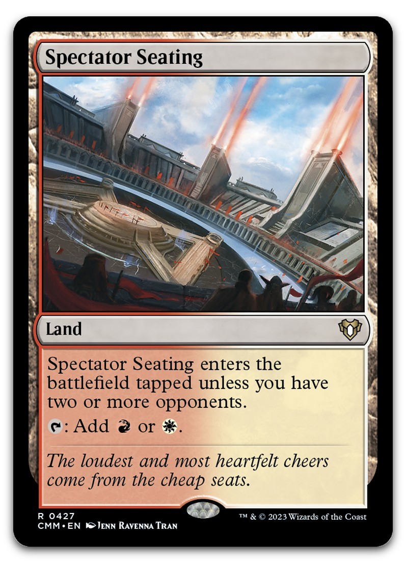 Spectator Seating #427 (NM) Commander Masters CMM Magic MTG