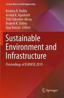 Sustainable Environment And Infrastructure Krishna R. Reddy