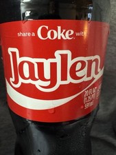 Share a Coke with   Jaylen   2025 Personalized Gift Coca~Cola Bottle 20oz