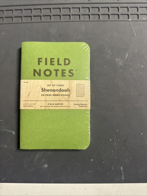 Field Notes Notebook DDC - RARE FNC-28 SHENANDOAH Fall 2015 Sealed 3pk