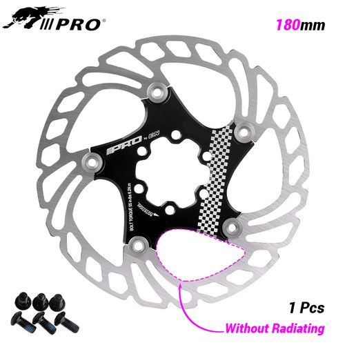 Disco de enfriamiento para bicicleta MTB DH disipación de calor cuesta abajo flotante bicicleta freno rotor - Imagen 12 de 38