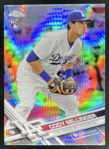 2017 Topps Chrome Prism Refractor #79 Cody Bellinger RC