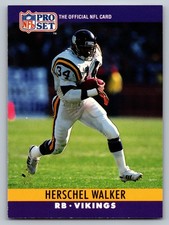 1990 Pro Set #197 Herschel Walker