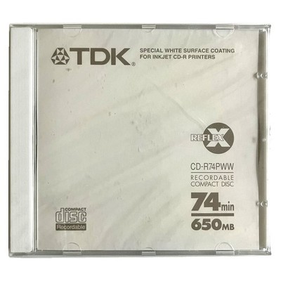 TDK CD-R Rohling 650MB 74min 1 Stück NEU & OVP