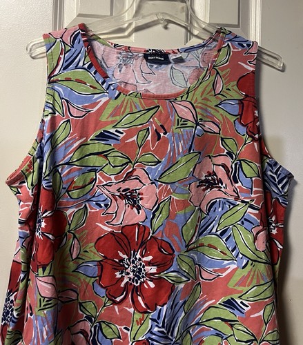 Edizioni Basic ~ Donna ~ Top ~ 2X ~ Camicetta ~ Senza maniche ~ Vintage - Foto 9 di 24