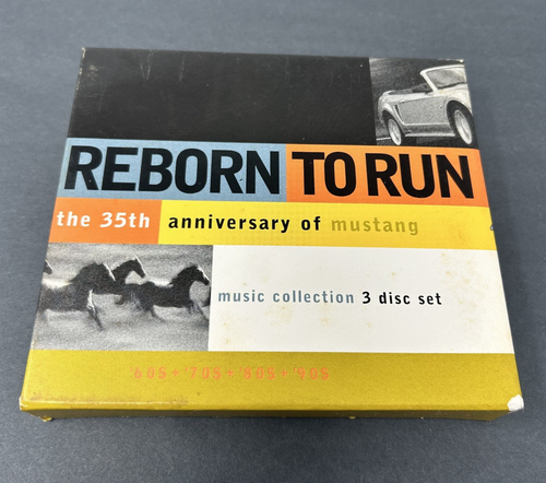 Reborn To Run 3CD Box set - The 35th Anniversary Of Mustang CIB Complete In Box!