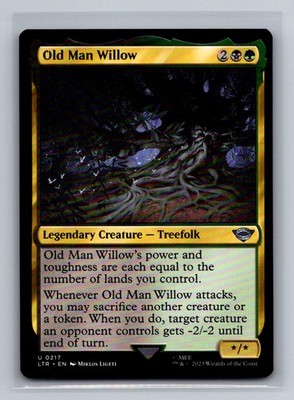 217 Old Man Willow NM  The Lord of the Rings: Tales of Middle-earth