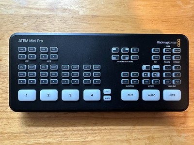 Blackmagic Design ATEM Mini Pro HDMI Live Stream Switcher + SKB Hard Case