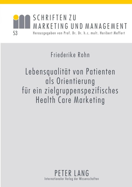 Rohn | LebensqualitäT Von Patienten Als Orientierung FüR Ein...-image