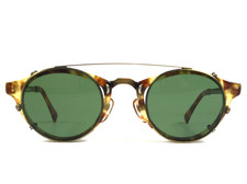 Vintage Oliver Peoples Eyeglasses Frames OP-60 404 AG Antique Gold 49-22-140