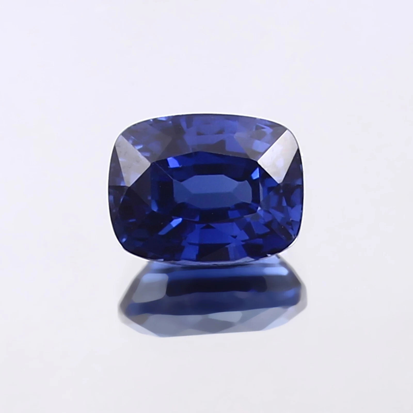 13.90 Ct Natural Kashmiri Blue Sapphire Cushion Cut Certified Loose Gemstone