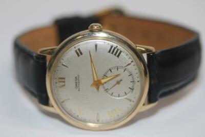 Vintage 1950's OMEGA Bumper Automatic 14KGF Men's Watch Ref. F