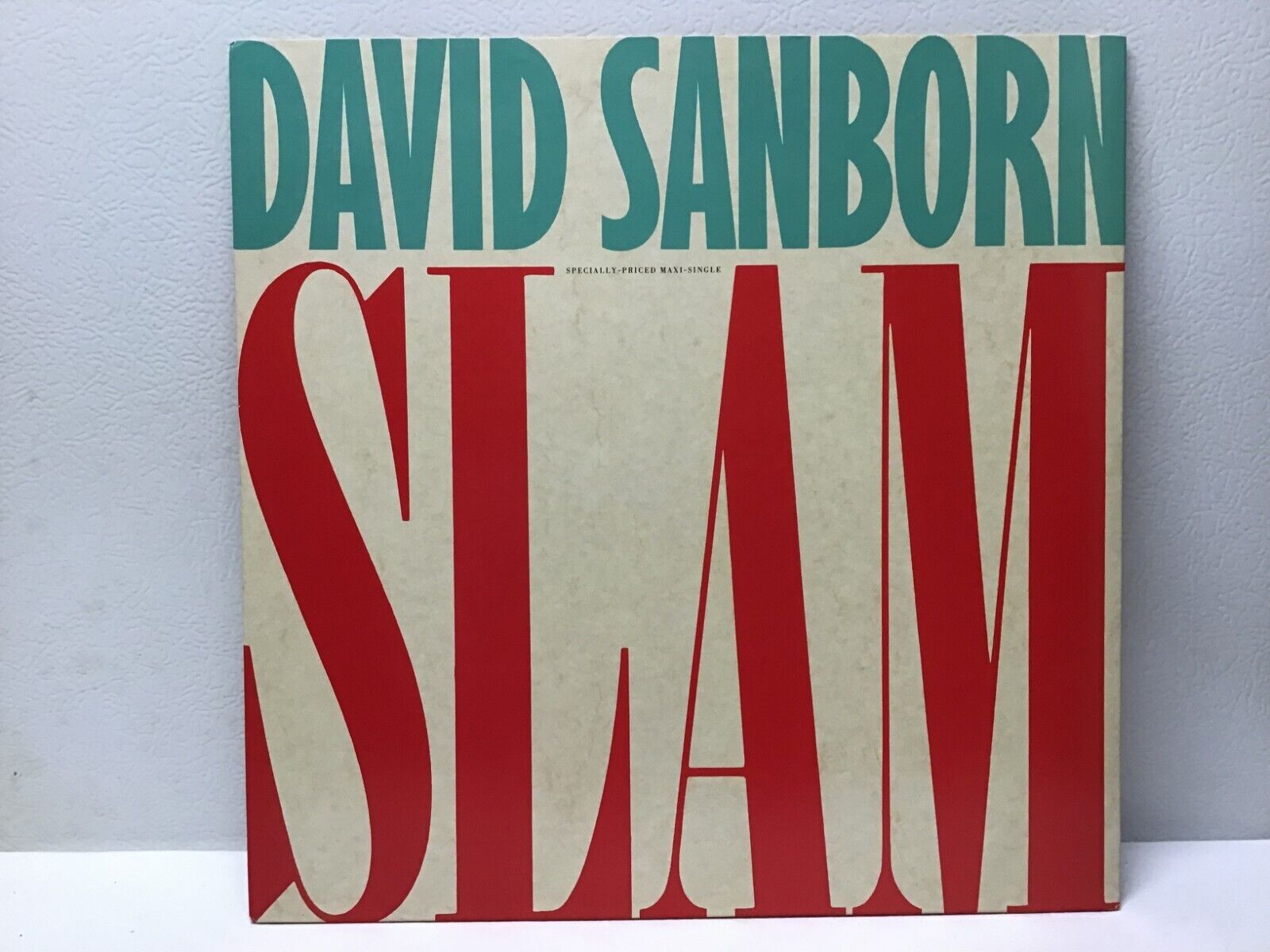 Vinyl LP - David Sanborn - Slam - 1988 - Maxi-Single