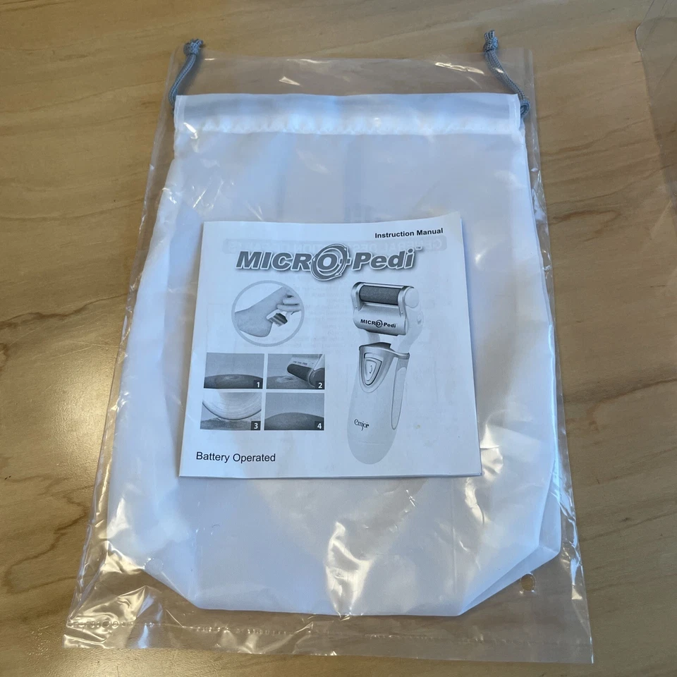 Буфер для ногтей Emjoi Micro Pedi с 2 дополнительными грубыми и 2 супер грубыми роликами (розовый) - Изображение 4 из 4