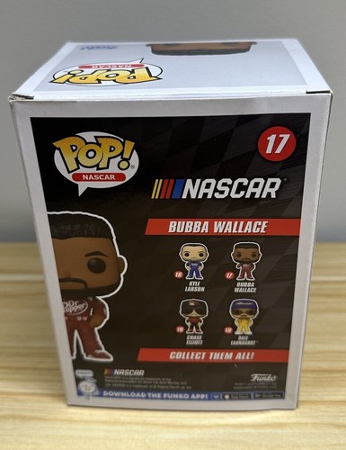 Bubba Wallace Racing Nascar #17 Autographed Signed Funko POP PSA COA - Picture 9 of 11