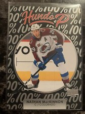 Nathan Mackinnon 2021-22 Upper Deck series 1 hockey hundo p #hp-19