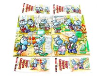 Happy Hippo Company Superpuzzle wszystkie 4 rogi z ulotkami