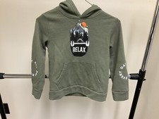 Old Navy Boy's Green Relax Hoodie Size Small 6-7 