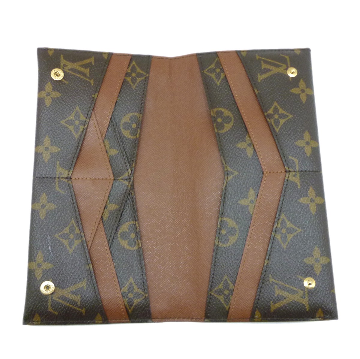 Authentic LOUIS VUITTON Origami Long Wallet M40487 Monogram Authentic LOUIS VUITTON Origami Long Wallet M40487 Monogram