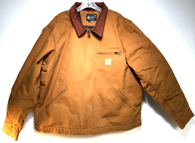 Carhartt ジャケット 2XL Carhartt Chore Jacket Black Size 2XL Quilt Lined | eBay