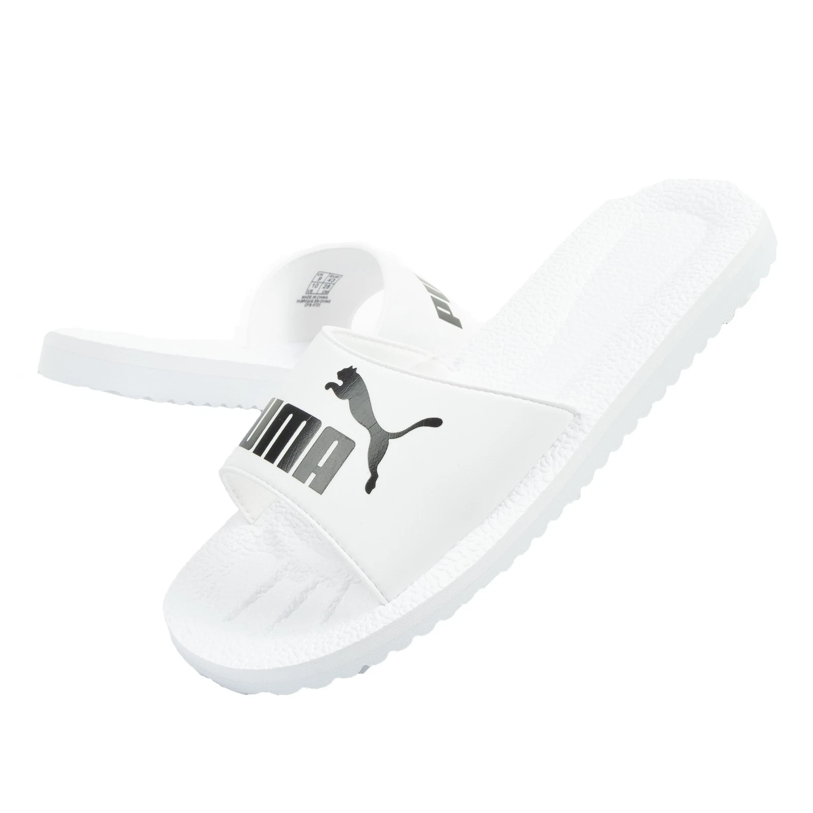 Flops Puma unisex Purecat bianco nero [360262 17] donna uomo NUOVE